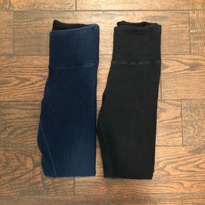 TWO pairs of Lysse Denim Leggings 👖